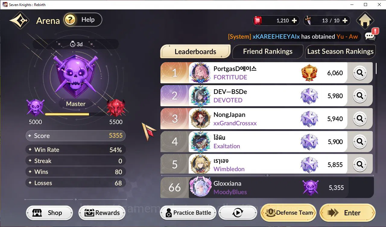 Seven Knights Re:Birth Accounts Global Sea|5 Ex-7k [Gelidus,Fai,Juri,Rosie,Melia]& image 19