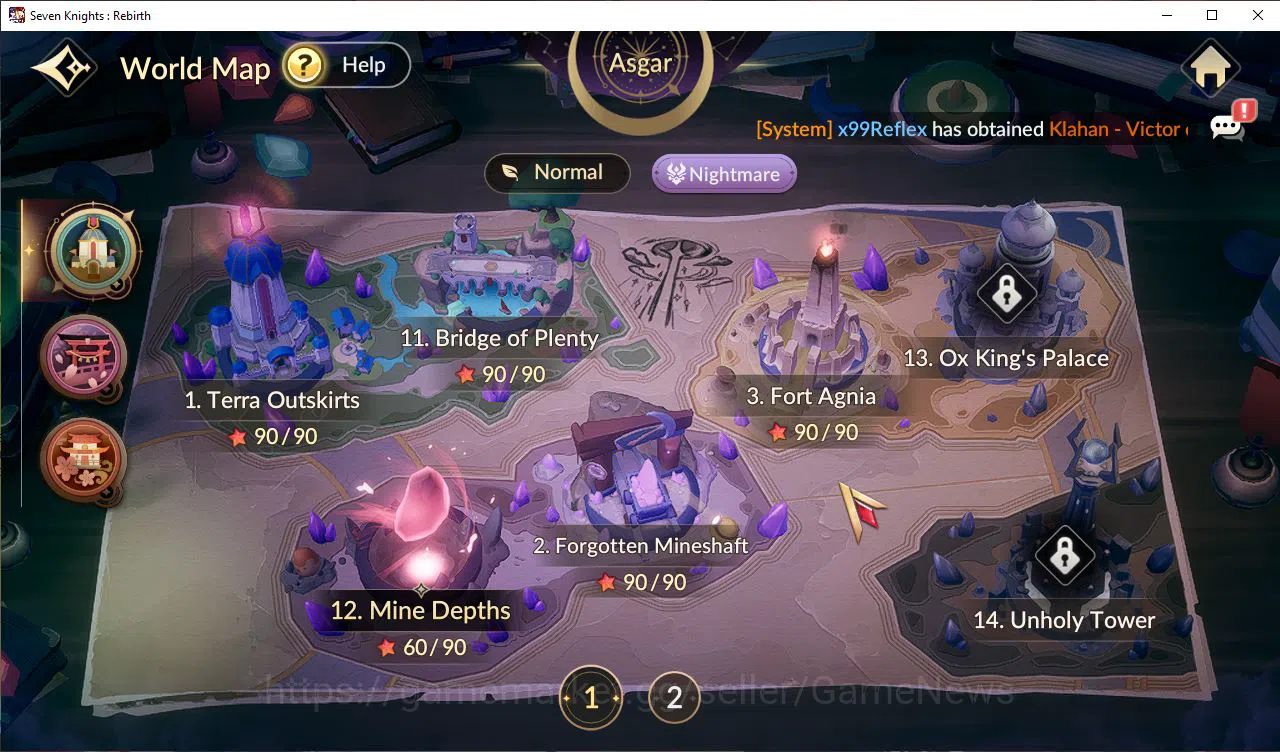 Seven Knights Re:Birth Accounts Global Sea|5 Ex-7k [Gelidus,Fai,Juri,Rosie,Melia]& image 20