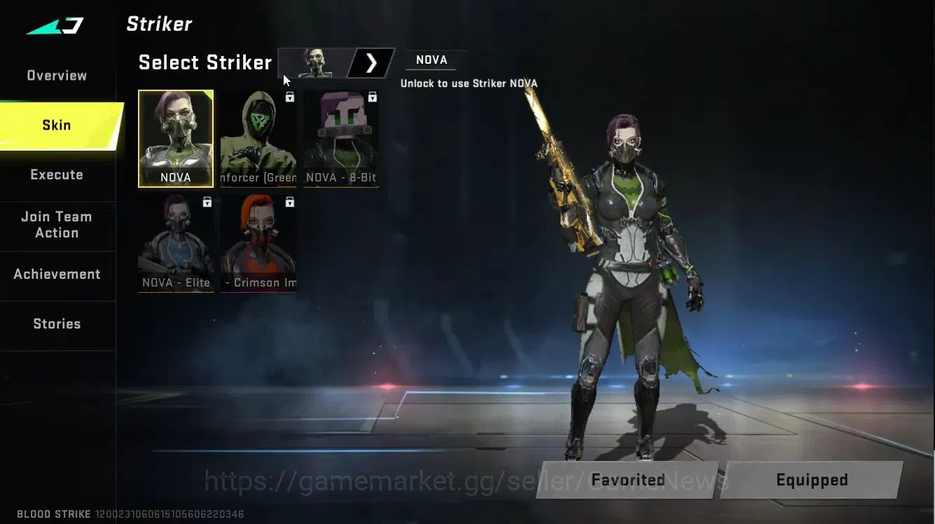 Blood Strike Accounts ASIA|ETERNAL AUG-Empyrean|Legendary Skydive Trail, image 3