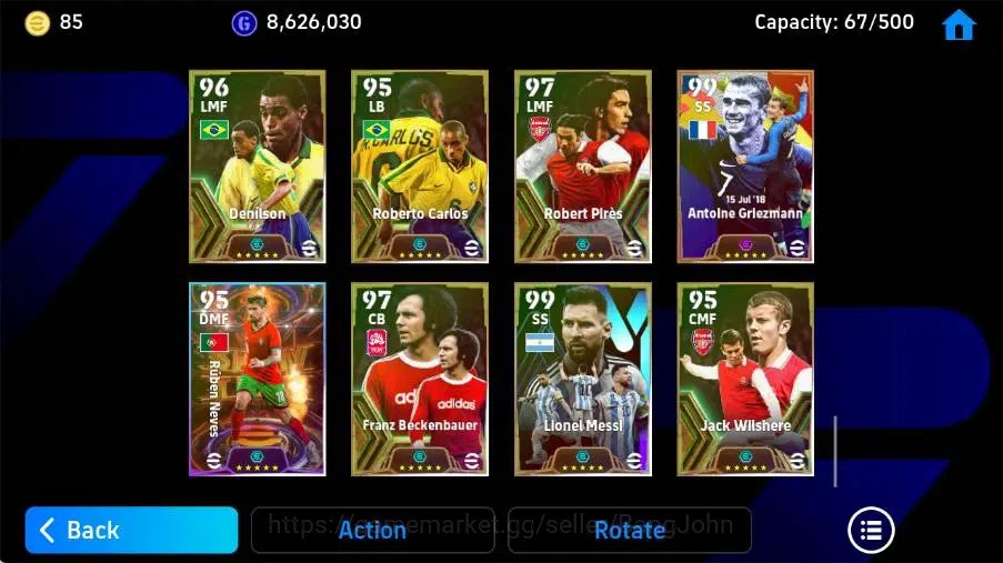 eFootball Accounts Mobile|PW 3220|Zlatan Ibrahimovic BigT,Malco Epic, image 10
