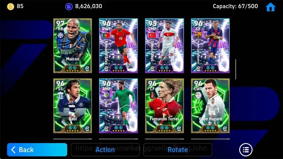 eFootball Accounts Mobile|PW 3220|Zlatan Ibrahimovic BigT,Malco Epic, image 6