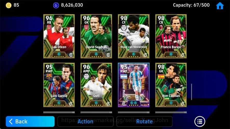 eFootball Accounts Mobile|PW 3220|Zlatan Ibrahimovic BigT,Malco Epic, image 9