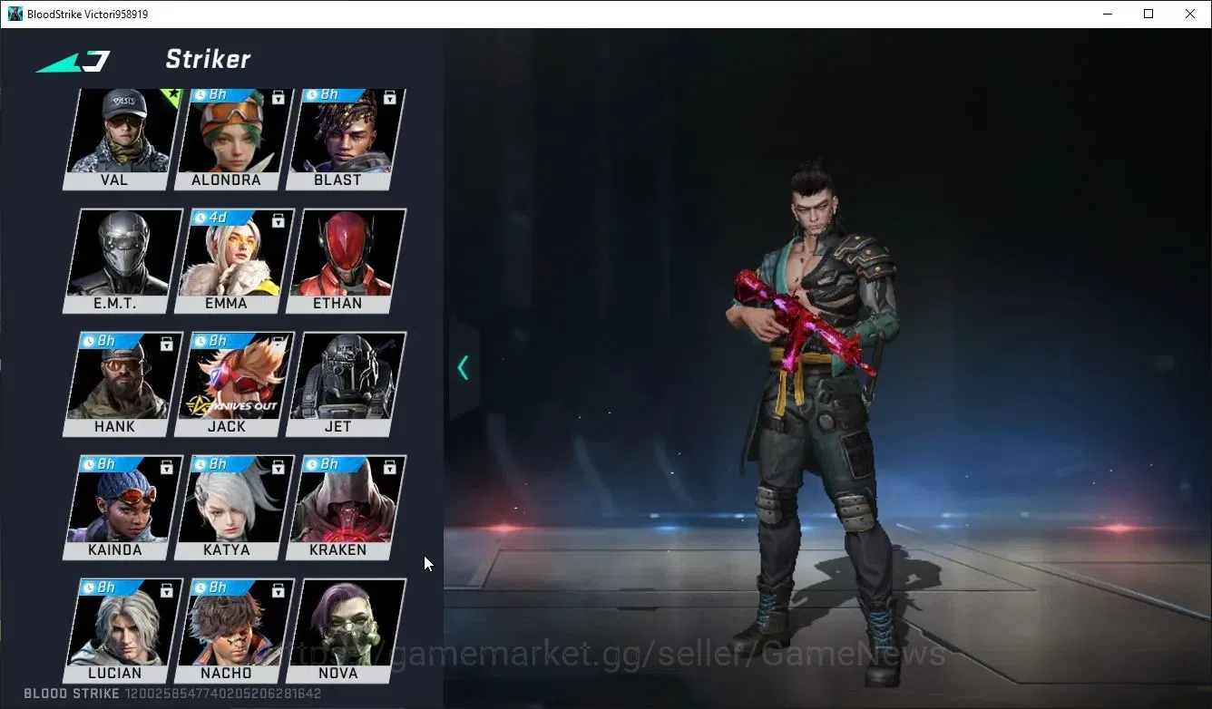Blood Strike Accounts ASIA|1 Melee ULTRA [Lightblade-Dark Force]|2 Legen image 3