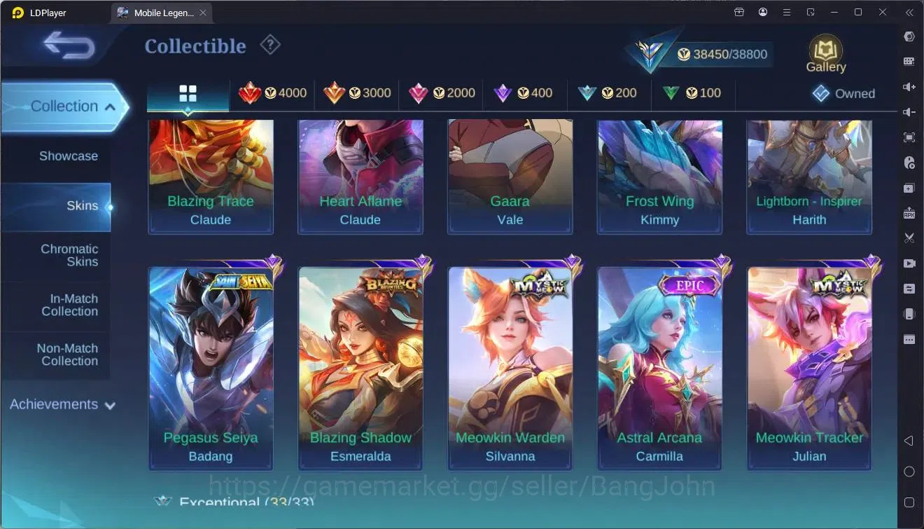 Mobile Legends: Bang Bang Accounts Global|Hero 90|Skin 168|Expert|TFM Roger|CC Natali image 11