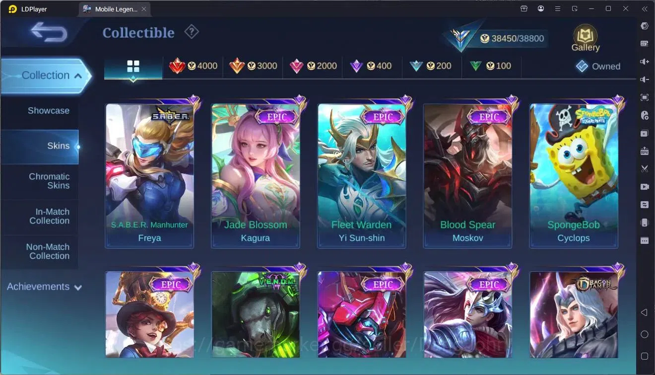 Mobile Legends: Bang Bang Accounts Global|Hero 90|Skin 168|Expert|TFM Roger|CC Natali image 15