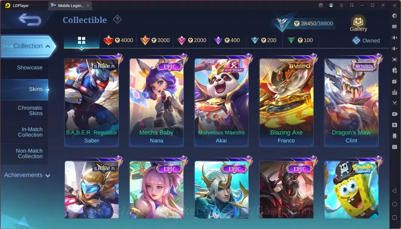 Mobile Legends: Bang Bang Accounts Global|Hero 90|Skin 168|Expert|TFM Roger|CC Natali image 16