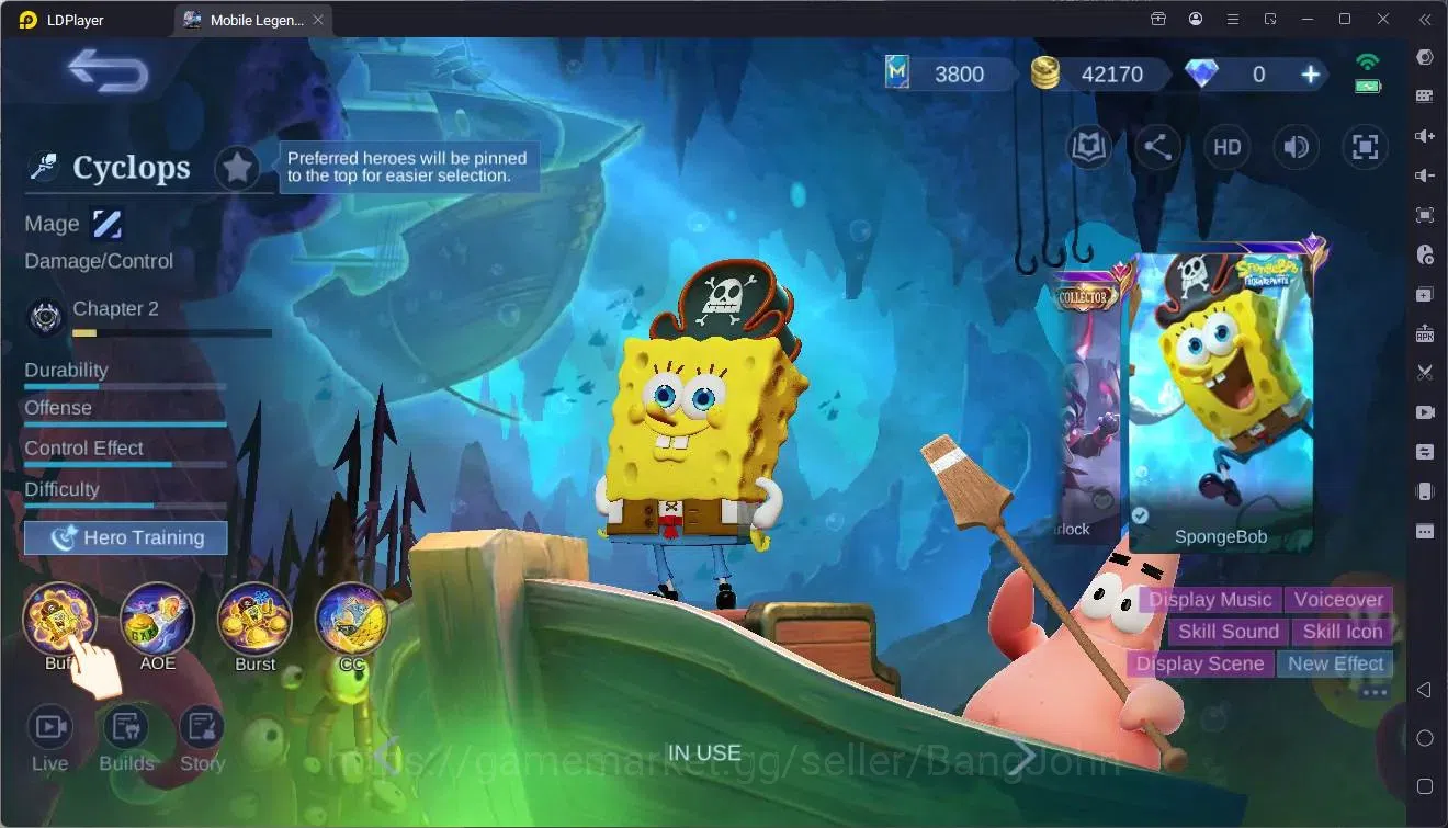 Mobile Legends: Bang Bang Accounts Global|Hero 90|Skin 168|Expert|TFM Roger|CC Natali image 3