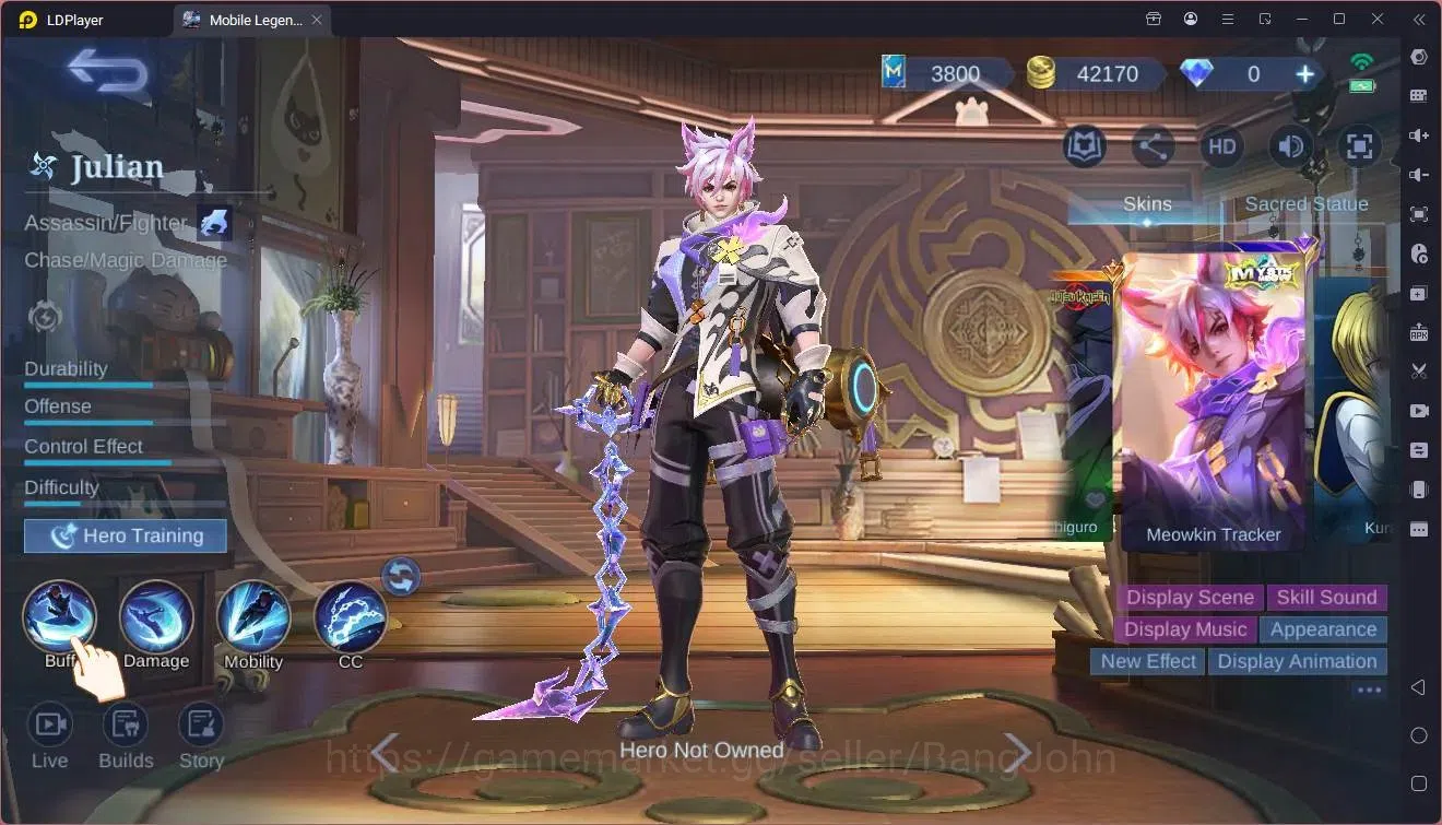 Mobile Legends: Bang Bang Accounts Global|Hero 90|Skin 168|Expert|TFM Roger|CC Natali image 6