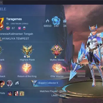 Mobile Legends: Bang Bang Collector Global|Hero 90|Skin 168|Expert|TFM Roger|CC Natali image 1