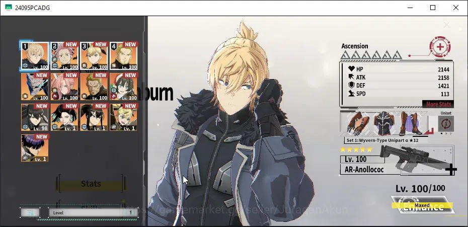 Kaiju No. 8 The Game Accounts MOBILE|5Limited 13SSR|Akari Minase Christ+Sign,Sagan ShinoA1+Sign,Isao