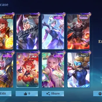Mobile Legends: Bang Bang Accounts Others Global|110 Skin|Expert|Blazing Layla,Claude|Dragon Tamer Lancelot|P. ace