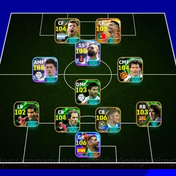 eFootball Accounts Legends & Iconic Players Android | 3220 Strength Cristiano Ronaldo 107 • Donnarumma 106 • Matthäus 106