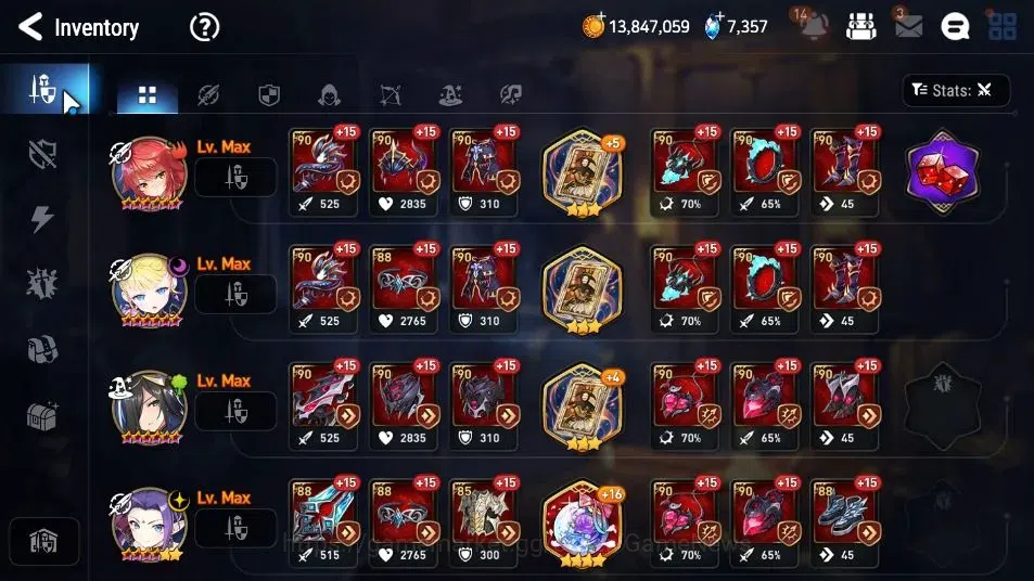 Epic Seven Accounts GLOBAL Unverif|NewEra|12 ML(Rhianna&Luciella,Har s image 12