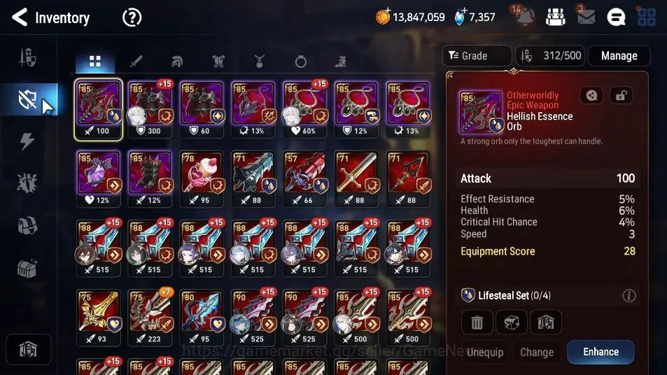 Epic Seven Accounts GLOBAL Unverif|NewEra|12 ML(Rhianna&Luciella,Har s image 13
