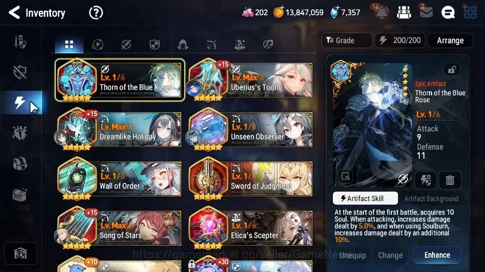 Epic Seven Accounts GLOBAL Unverif|NewEra|12 ML(Rhianna&Luciella,Har s image 14