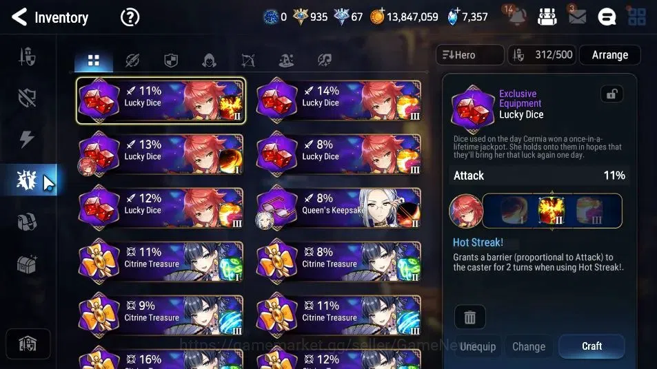 Epic Seven Accounts GLOBAL Unverif|NewEra|12 ML(Rhianna&Luciella,Har s image 15