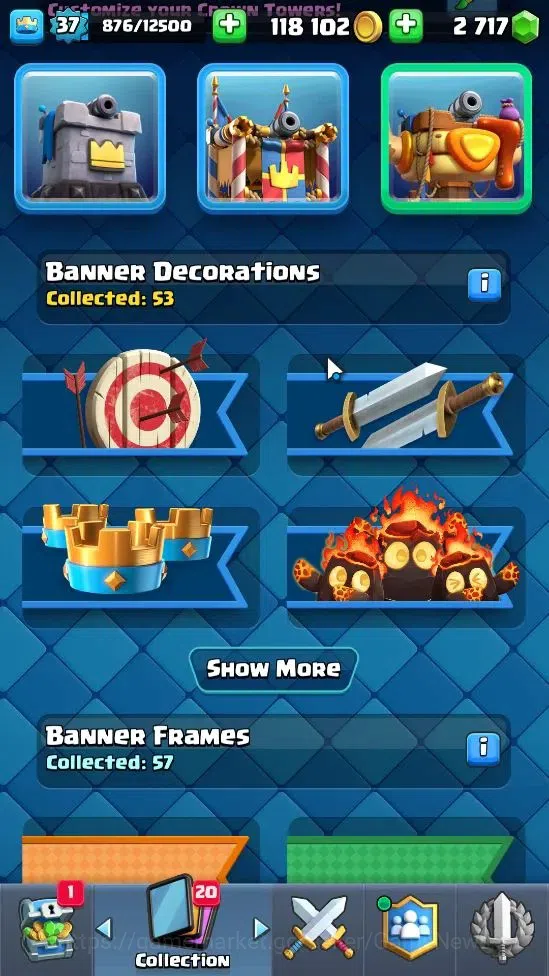 Clash Royale Accounts Lv 37|Trophy 7530|Limited Skin|KTL 12|4 Hero 12 EV image 15