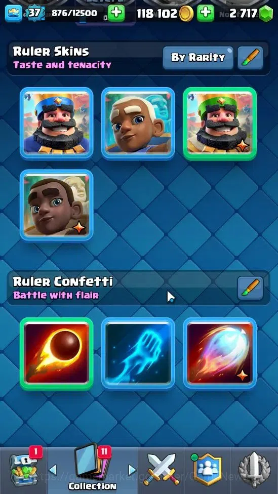 Clash Royale Accounts Lv 37|Trophy 7530|Limited Skin|KTL 12|4 Hero 12 EV image 18