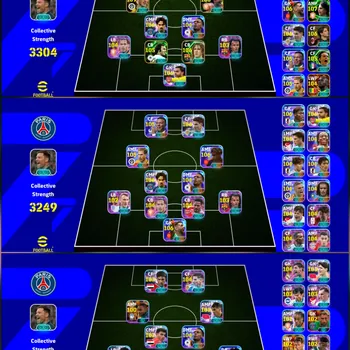 eFootball Accounts High-End EFB MOBILE [TS 3304] | HIGH END ACCOUNT WITH 86 EPIC,SHOWTIME & BIG TIME ALL PERIOD (CHEAP