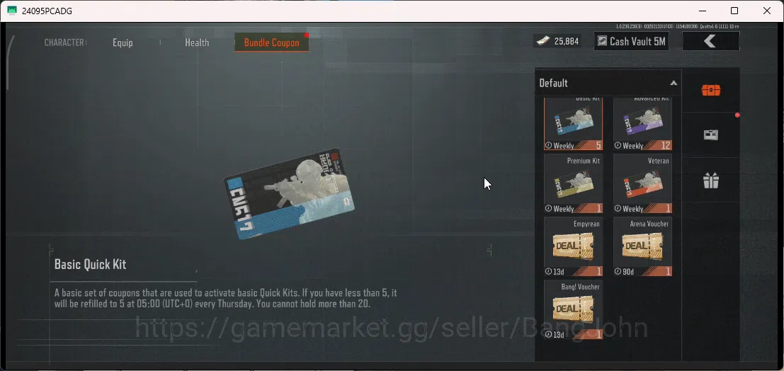 Arena Breakout Accounts Mobile|Lvl 28|SV 6.7M|CV 5M|1 WP Legend Skins|1 Ep image 4