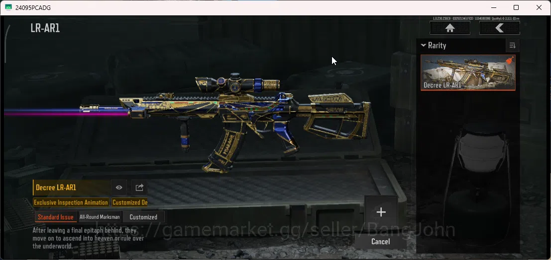 Arena Breakout Accounts Mobile|Lvl 28|SV 6.7M|CV 5M|1 WP Legend Skins|1 Ep image 6