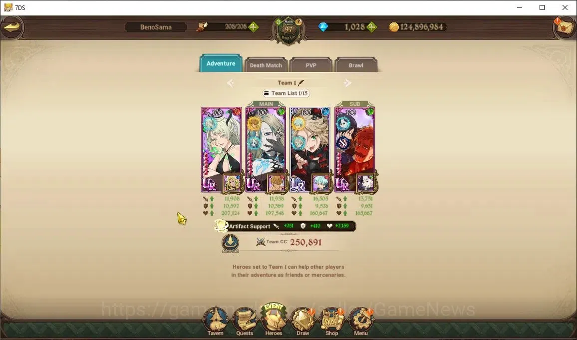 The Seven Deadly Sins: Grand Cross Accounts Asia|4,6M CC|1K DM|5 LR+6 UR+Collab FF,ReZero|S&B, image 12