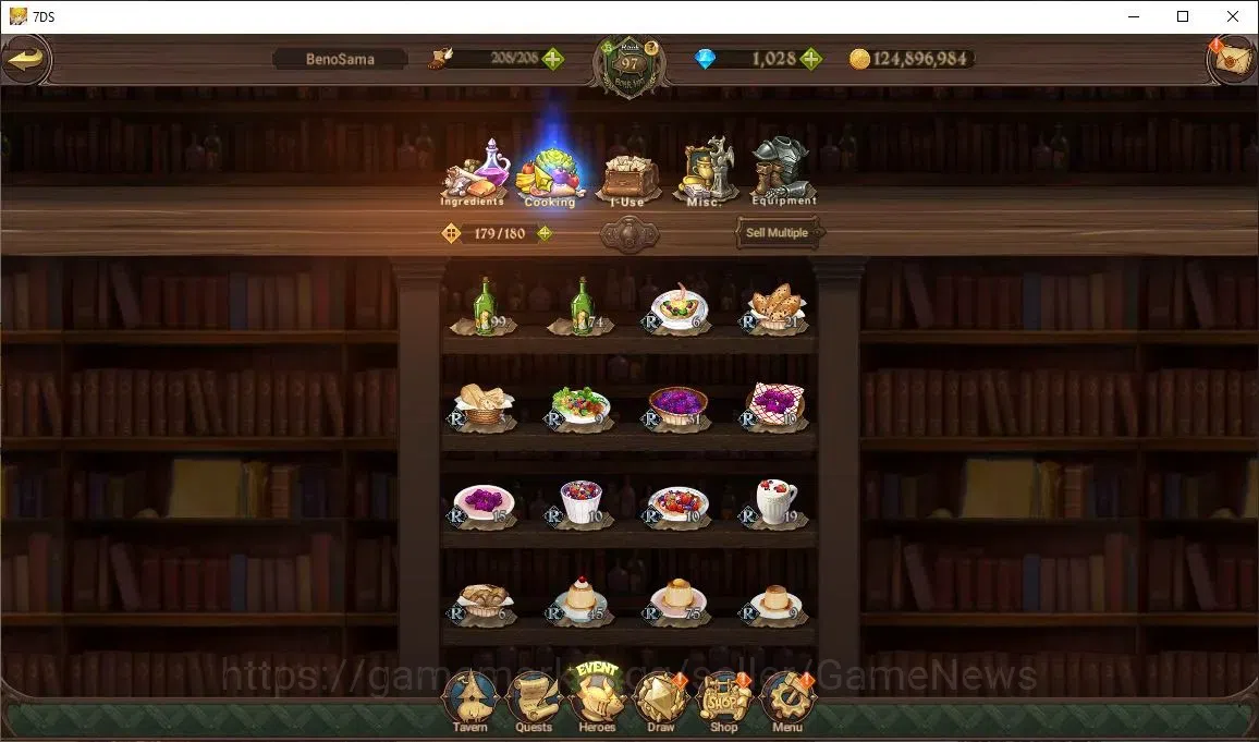The Seven Deadly Sins: Grand Cross Accounts Asia|4,6M CC|1K DM|5 LR+6 UR+Collab FF,ReZero|S&B, image 17