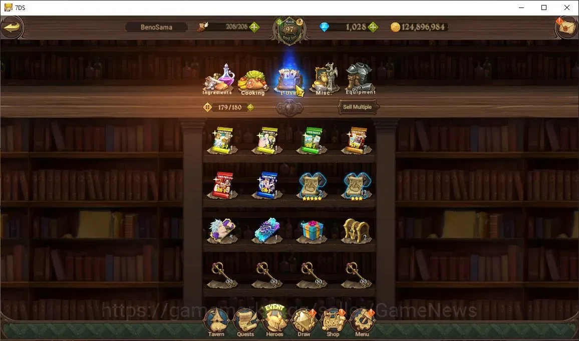 The Seven Deadly Sins: Grand Cross Accounts Asia|4,6M CC|1K DM|5 LR+6 UR+Collab FF,ReZero|S&B, image 18