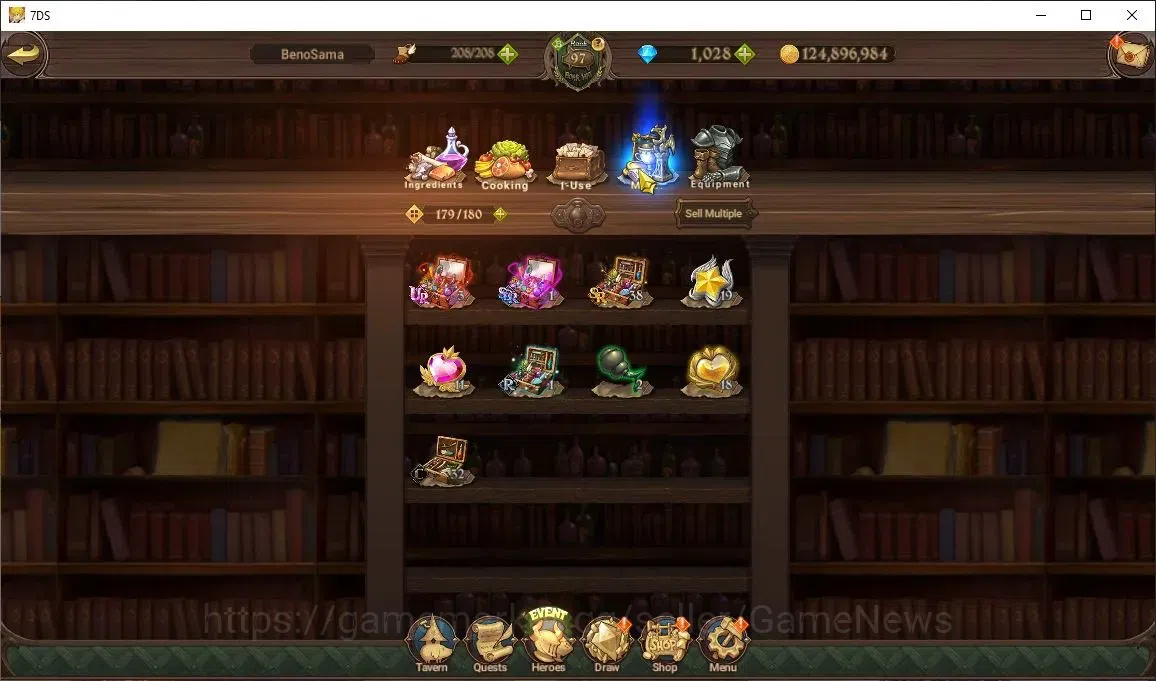 The Seven Deadly Sins: Grand Cross Accounts Asia|4,6M CC|1K DM|5 LR+6 UR+Collab FF,ReZero|S&B, image 19
