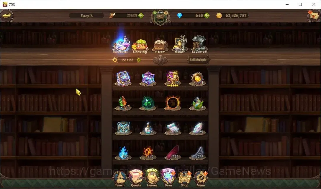 The Seven Deadly Sins: Grand Cross Accounts Global|2,5M CC|648 DM|3 LR+12 UR|Ban2/6,Helbram,El image 15
