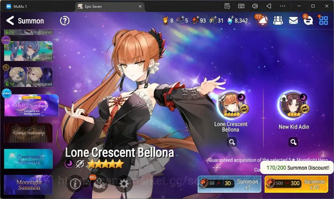 Epic Seven Accounts Global |11 ML (SN Yulha,SOT Dark Diene,LOTScales,E image 14