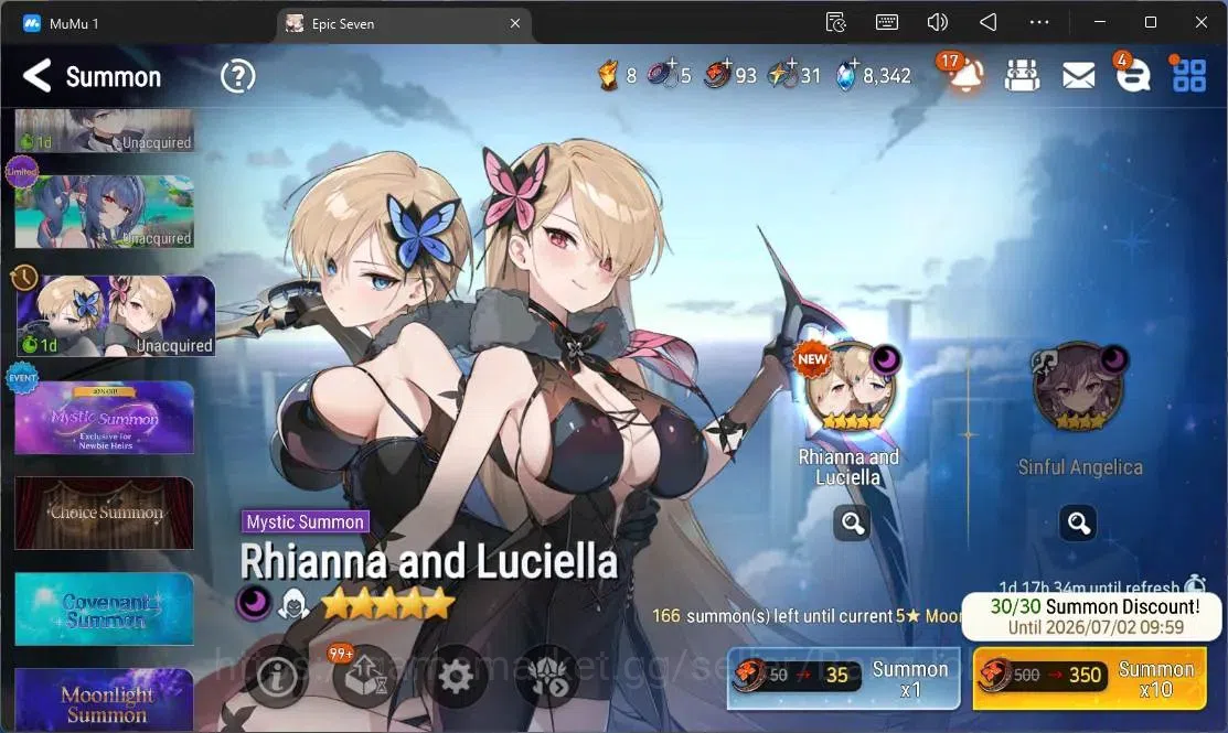 Epic Seven Accounts Global |11 ML (SN Yulha,SOT Dark Diene,LOTScales,E image 15