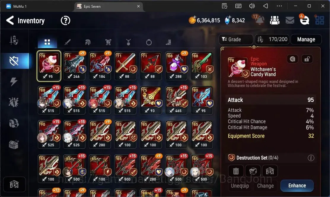 Epic Seven Accounts Global |11 ML (SN Yulha,SOT Dark Diene,LOTScales,E image 17