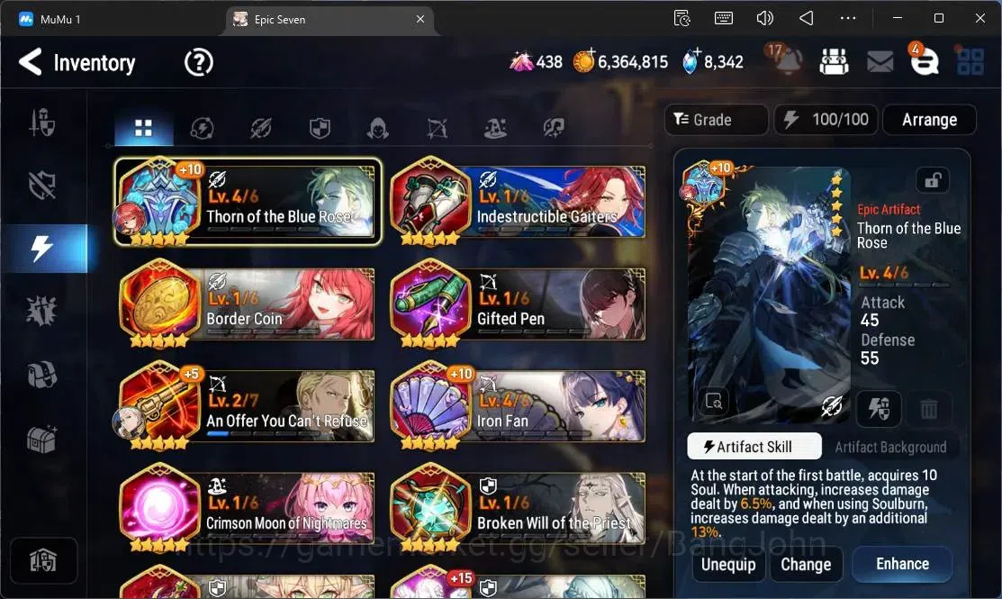 Epic Seven Accounts Global |11 ML (SN Yulha,SOT Dark Diene,LOTScales,E image 18