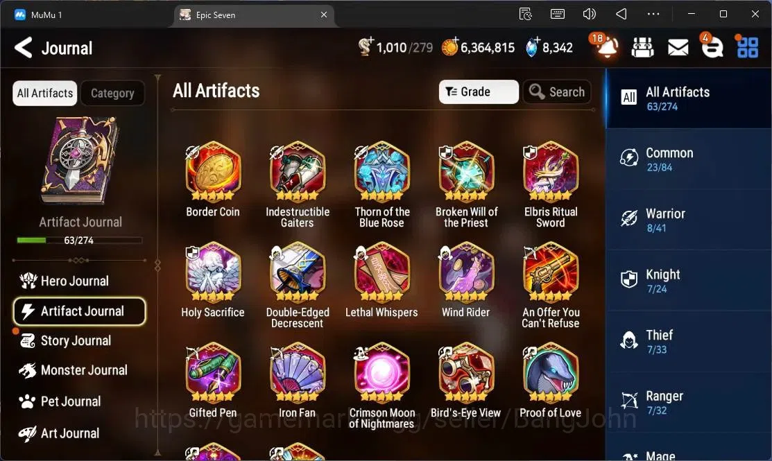 Epic Seven Accounts Global |11 ML (SN Yulha,SOT Dark Diene,LOTScales,E image 8