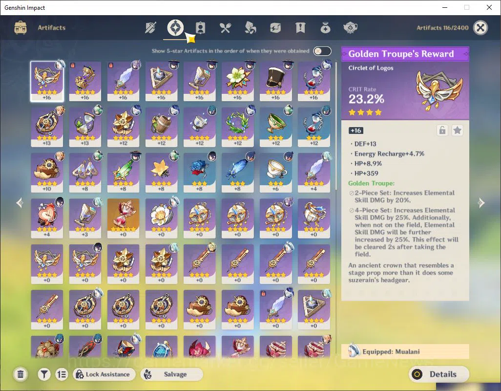Genshin Impact Accounts ASIA|AR42|4 Limited + 1 [5 Star's Weapon] Furina,Y image 10