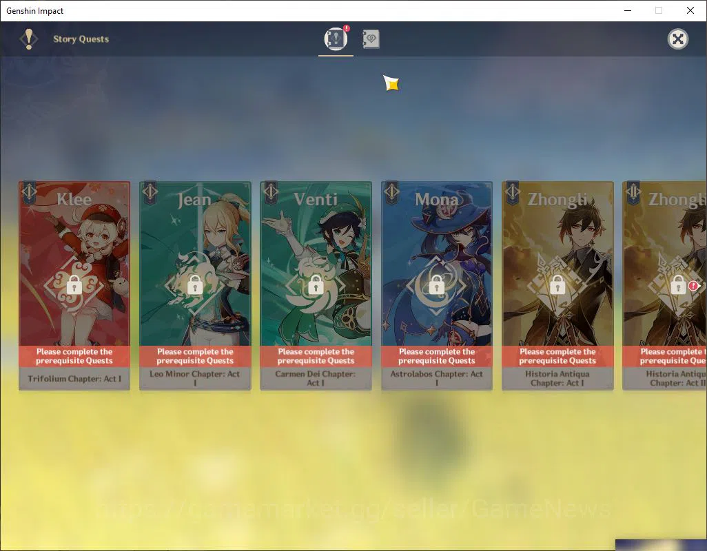 Genshin Impact Accounts ASIA|AR42|4 Limited + 1 [5 Star's Weapon] Furina,Y image 4