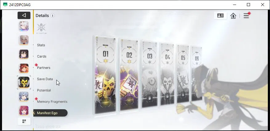 Chaos Zero Nightmare Accounts Global Lv25|3 SSR[Nine,Mei Lin,Luke]+7 SR(MarribelM1,Mika2,CassiusM2,Etc) 7SR 14