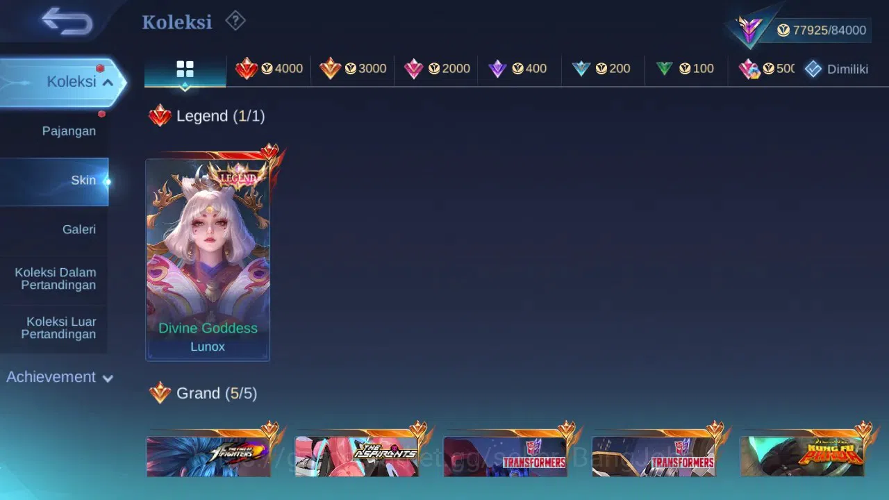 Mobile Legends: Bang Bang Accounts Global|Hero 132|Skin 298|Renowned|Legend Lunox|KOF image 1