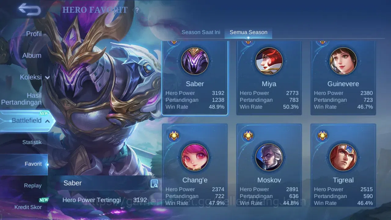 Mobile Legends: Bang Bang Accounts Global|Hero 132|Skin 298|Renowned|Legend Lunox|KOF image 12
