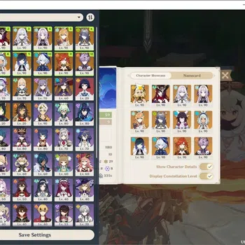 Genshin Impact Accounts Others ASIA|AR 59|12 Limited+ 5(*5Wp)|Prem Team Mavu,Skirk|(Mavuika,Durin)+Sign
