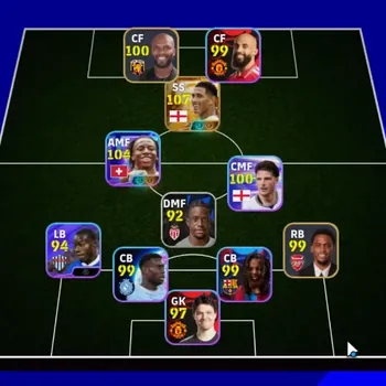 eFootball Accounts Legends & Iconic Players Android|Big Time Jude Bellingham '26|Epic P.E.Aubameyang,Rui Costa|Show Time