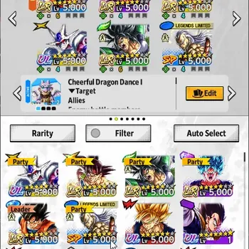 Dragon Ball Legends Accounts High-End Android |Lv.155|17M TP|160 CC|4 LR|4 UL|LR Broly: Fury,Etc|UL Final Form Cooler,SS
