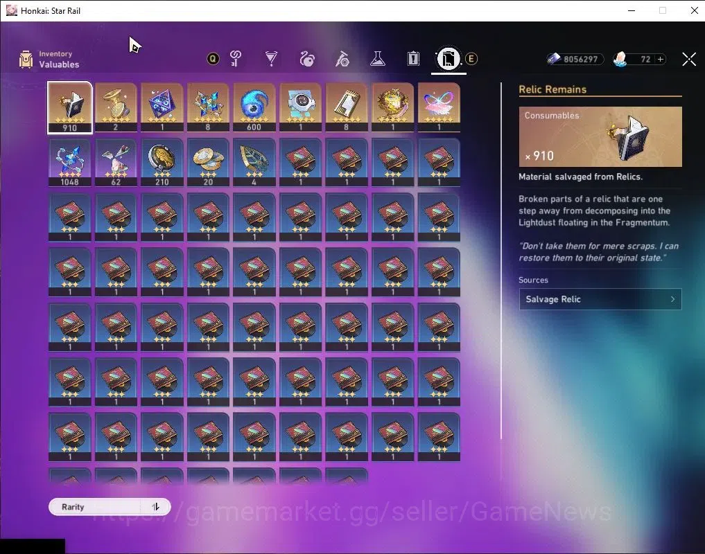 Honkai Star Rail Accounts Asia|TL 60|Casto Prem Team|8 limited|Castorice,Eve image 11