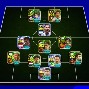 eFootball Accounts Others Android|Power 3184|16 Show Time Joan Garcia,Lionel Messi,Marquinhos|19 Epic Gabriel