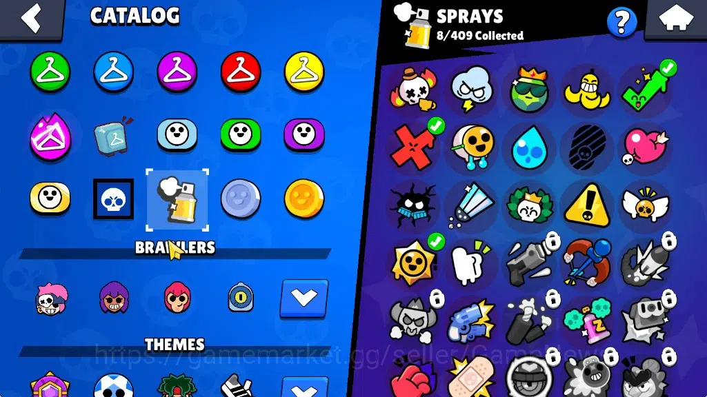 Brawl Stars Accounts 1486 Trophy|17Brawlers 4Max|Emz,Trunk,Sam,Nita|3SR image 15