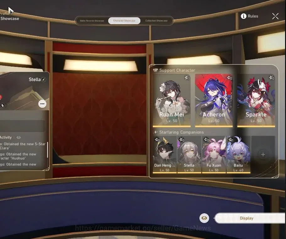 Honkai Star Rail Accounts Asia|TL 39|7 Limited|Acheron,Huohuo,SW,Sparkle,Dan image 2