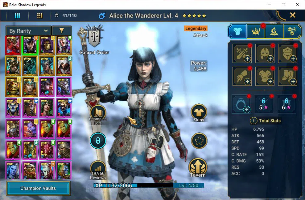 Raid: Shadow Legends Accounts Lv6 236K Power|1 Mythic [Frolni The Mechanist]+9 L image 4