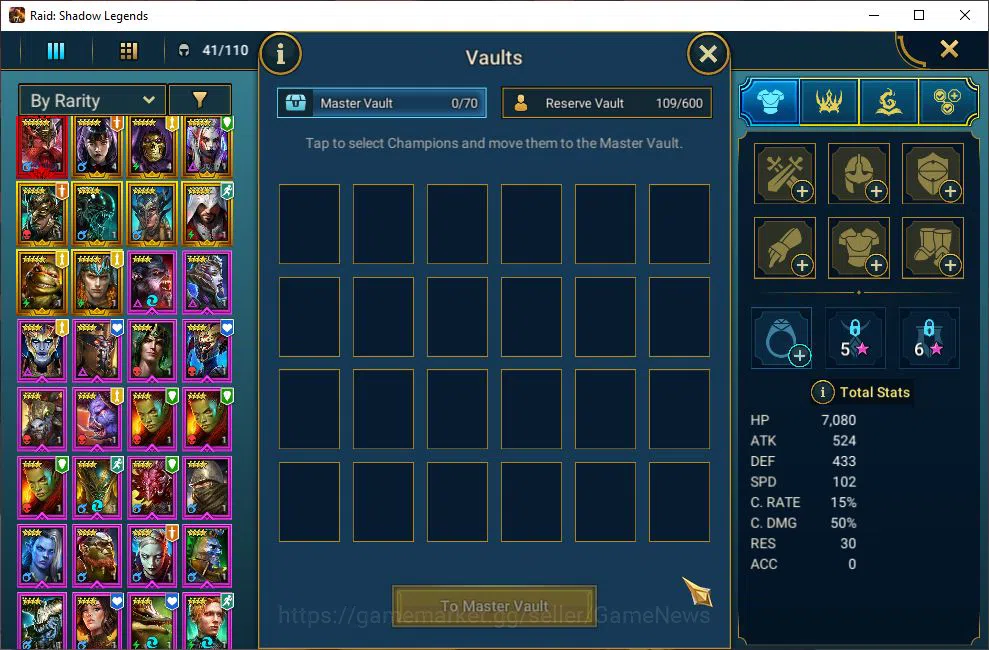 Raid: Shadow Legends Accounts Lv6 236K Power|1 Mythic [Frolni The Mechanist]+9 L image 8