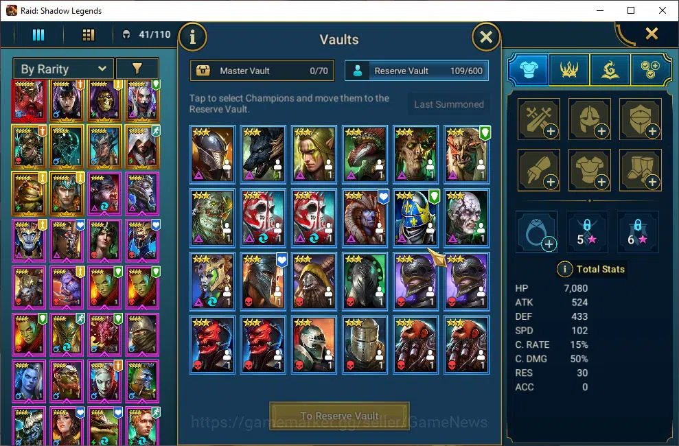 Raid: Shadow Legends Accounts Lv6 236K Power|1 Mythic [Frolni The Mechanist]+9 L image 9